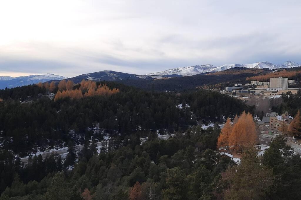 Joli F4 En Lisiere De Foret Font-Romeu-Odeillo-Via Buitenkant foto
